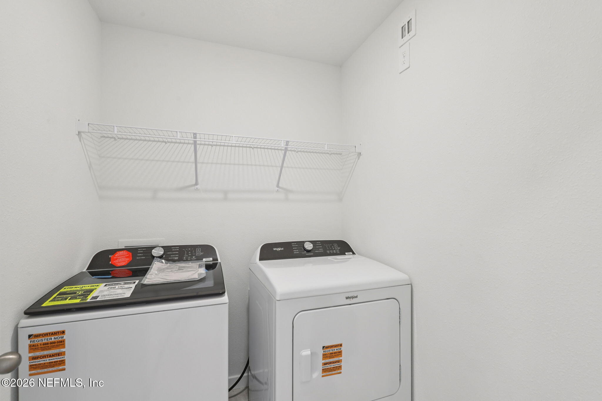25 Rangeline Drive St. Augustine, FL 32092 - Photo 35 of 43 a utility room with dryer and washer