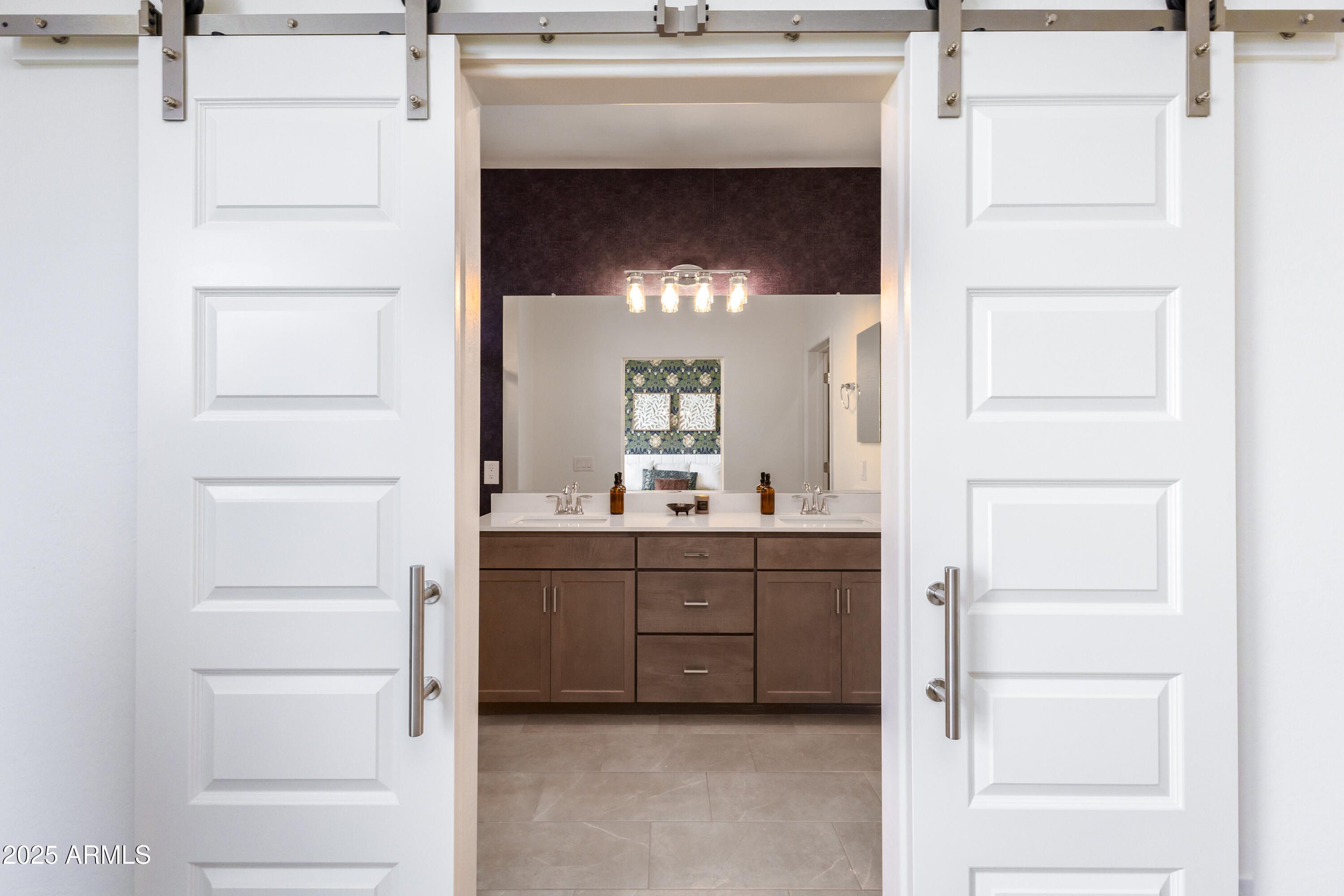 651 North Ironwood Drive, Unit 3 Apache Junction, AZ 85120 - Photo 33 of 48 a bathroom with a sink and a mirror