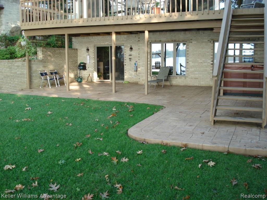 2373 Ridge Road White Lake, MI 48383 - Photo 30 of 43 Lower Level Stamped Concrete 2