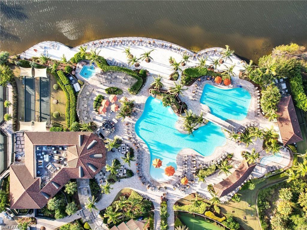 9735 Acqua Court, Unit 611 Naples, FL 34113 - Photo 21 of 30 Aerial view of a pool
