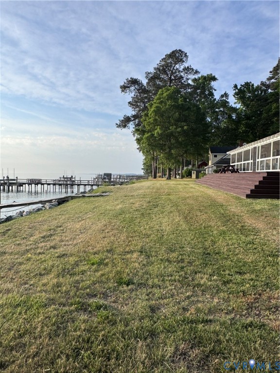 3022 Skipjack Road Kinsale, VA 22488 - Photo 3 of 10 a view of an ocean from a balcony