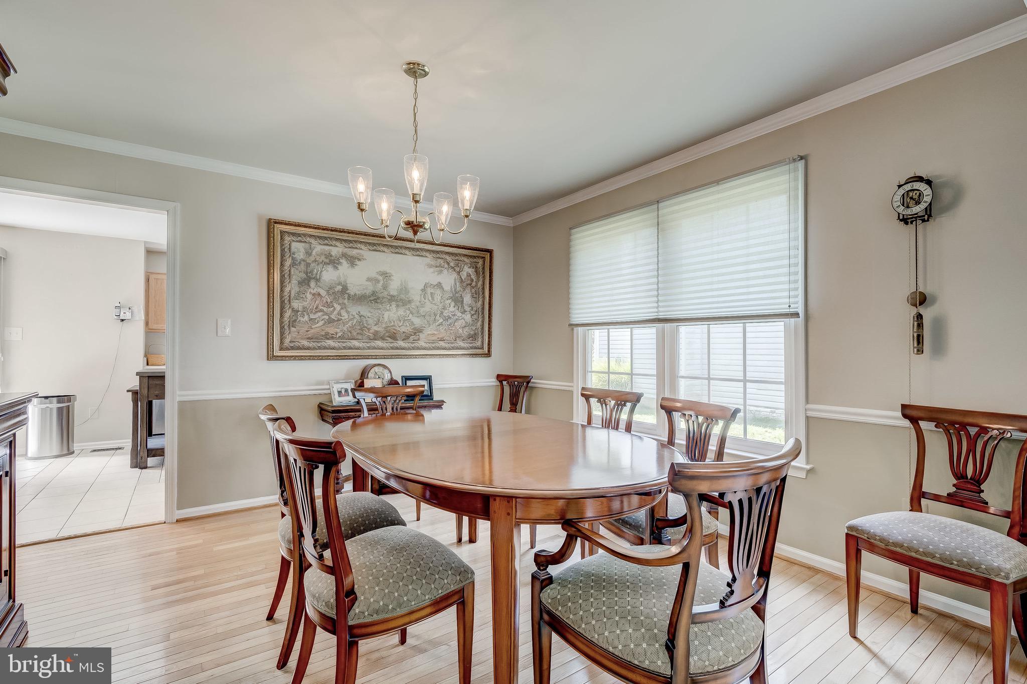 1507 Rochester Court Crofton, MD 21114 - Photo 12 of 55 Dining Room/ Wood Floors
