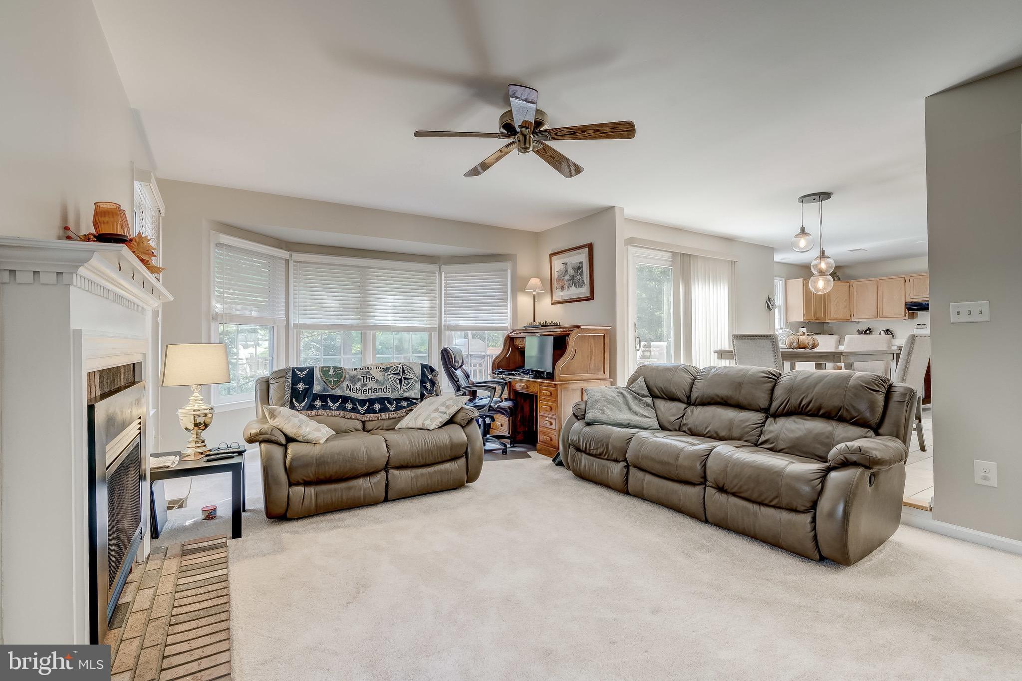 1507 Rochester Court Crofton, MD 21114 - Photo 17 of 55 Family Room with Ceiling Fan