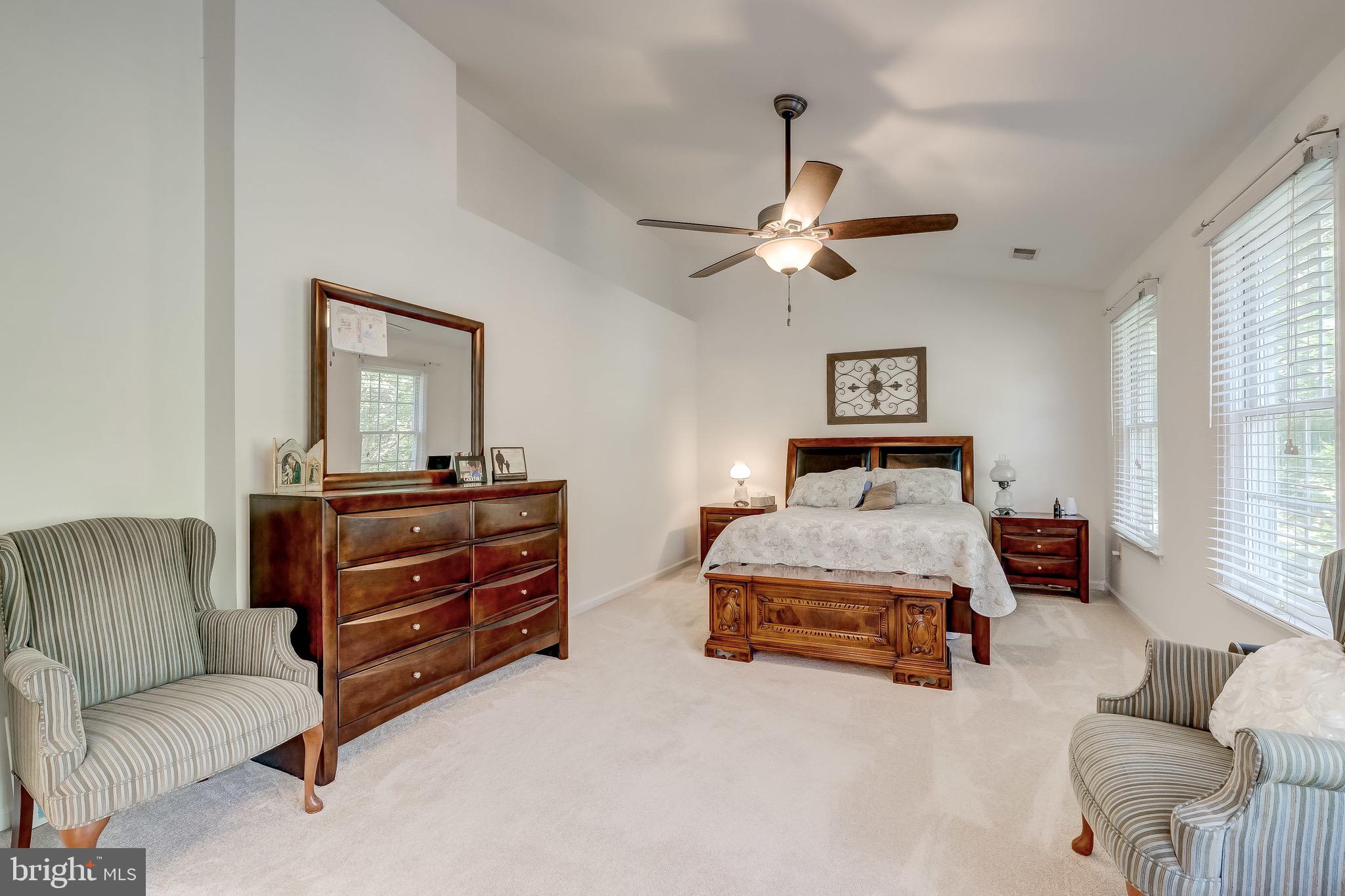 1507 Rochester Court Crofton, MD 21114 - Photo 36 of 55 Master Bedroom/ Vaulted Ceiling