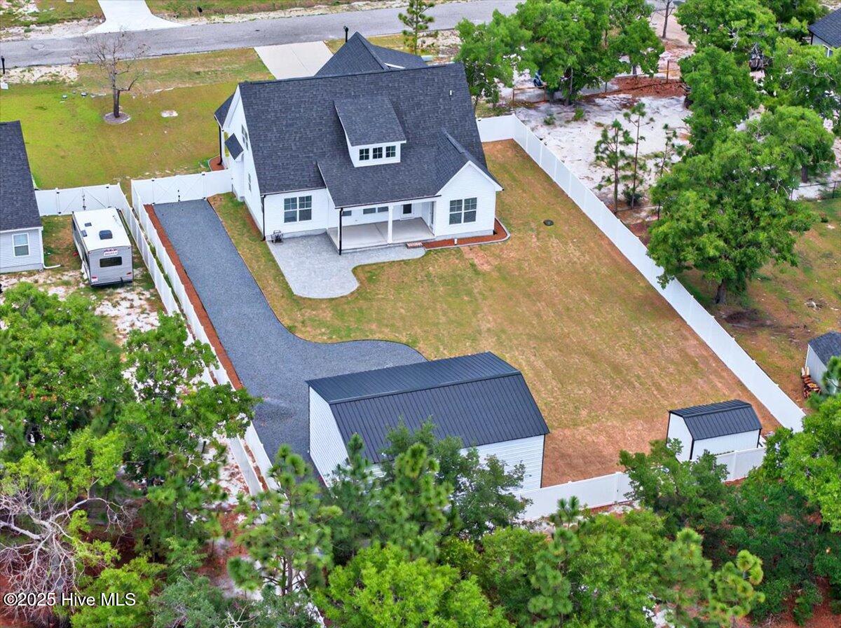 550 Barber Road Southport, NC 28461 - Photo 54 of 64 Rear Elevation Aerial View