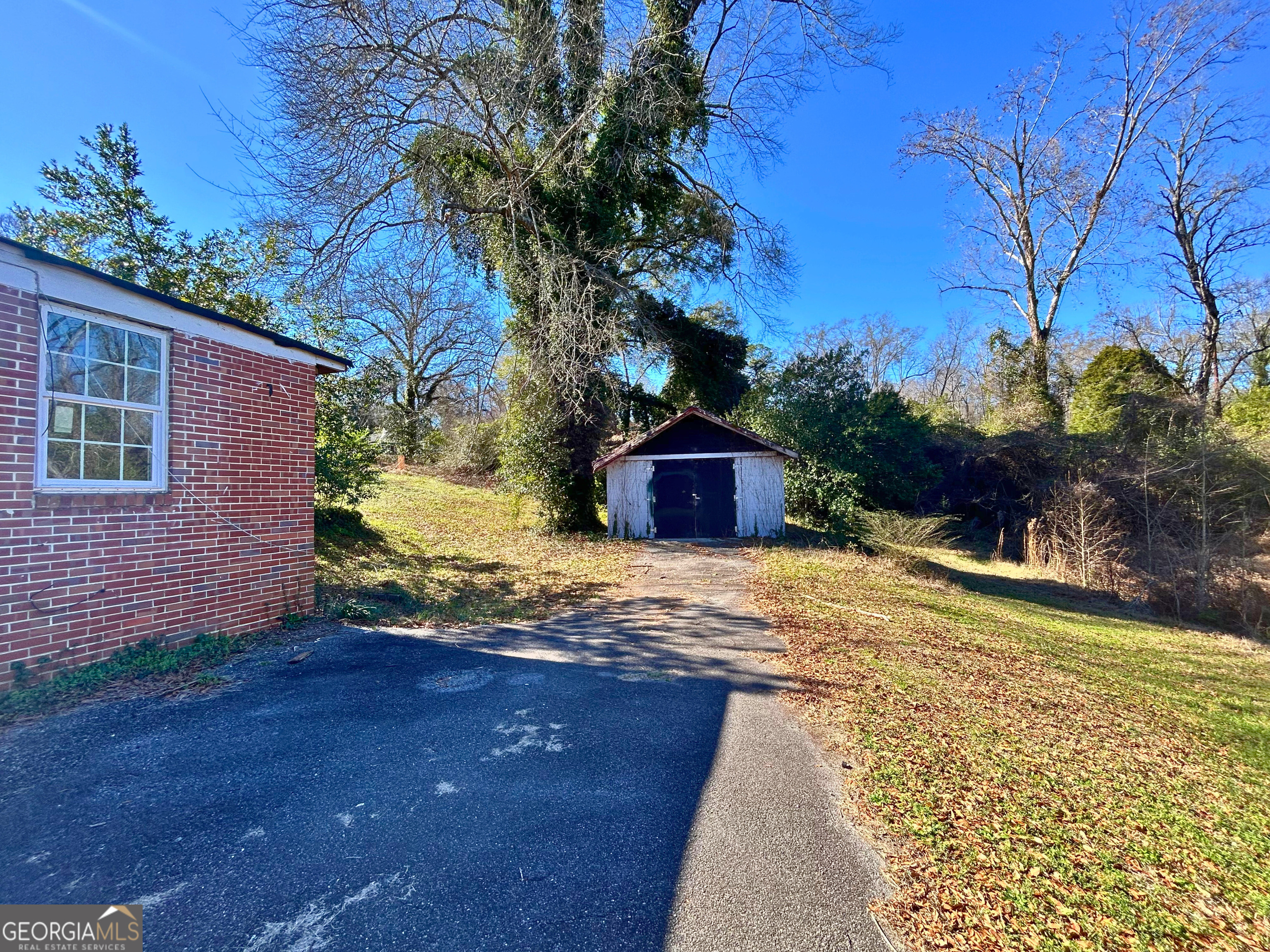 806 Magnolia Drive Macon, GA 31217 - Photo 5 of 25 a big yard with large trees
