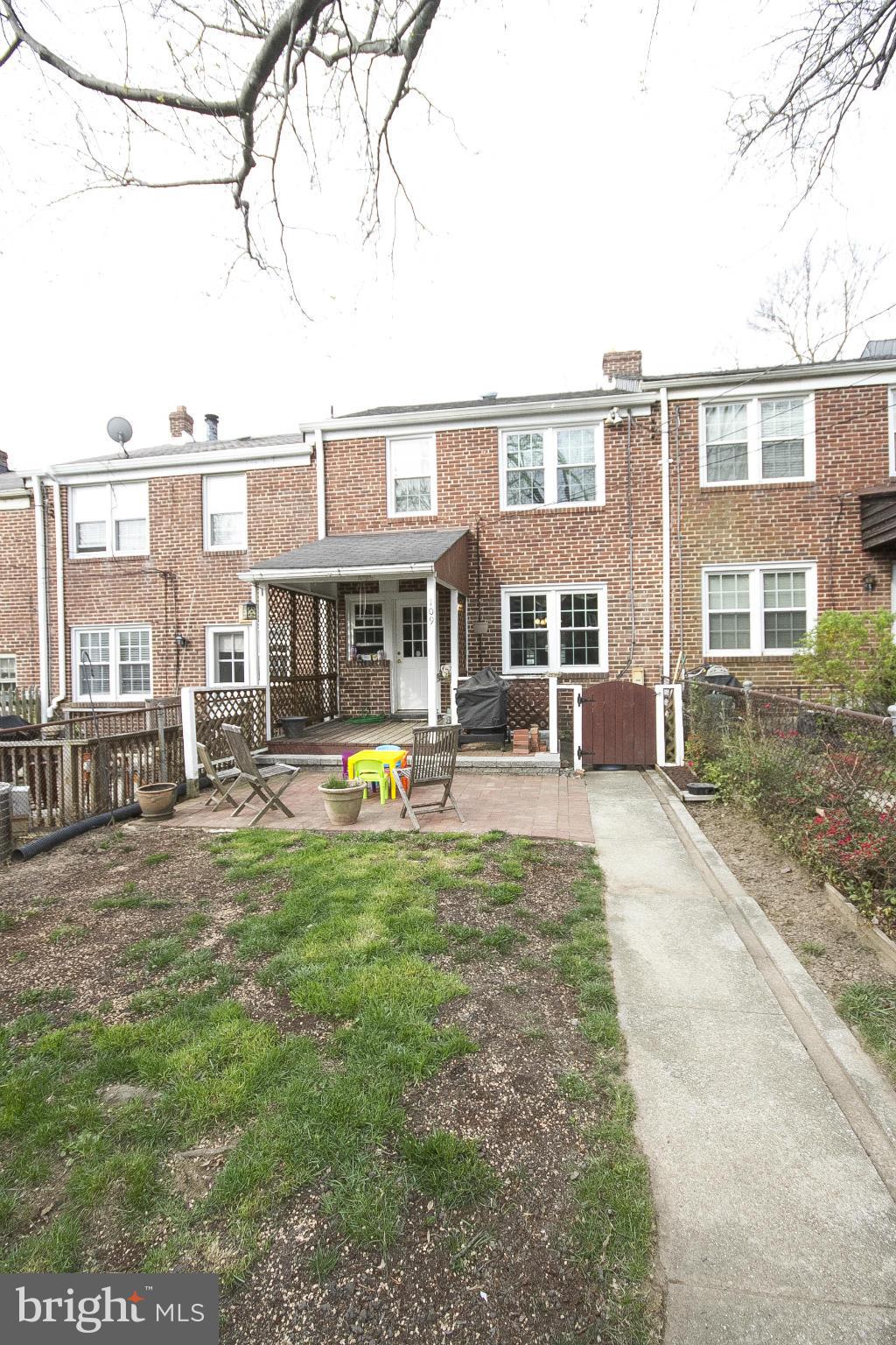 109 Brandon Road Baltimore, MD 21212 - Photo 21 of 21 Exterior (Rear)