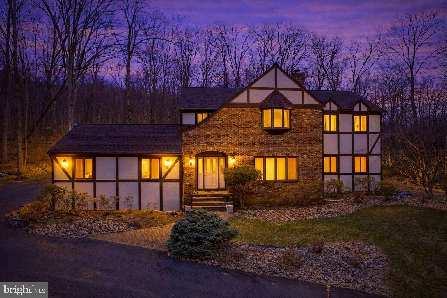 169 East Mountain Road Hillsborough, NJ 08844 - Photo 2 of 29 Charming home nestled in twilight glow.