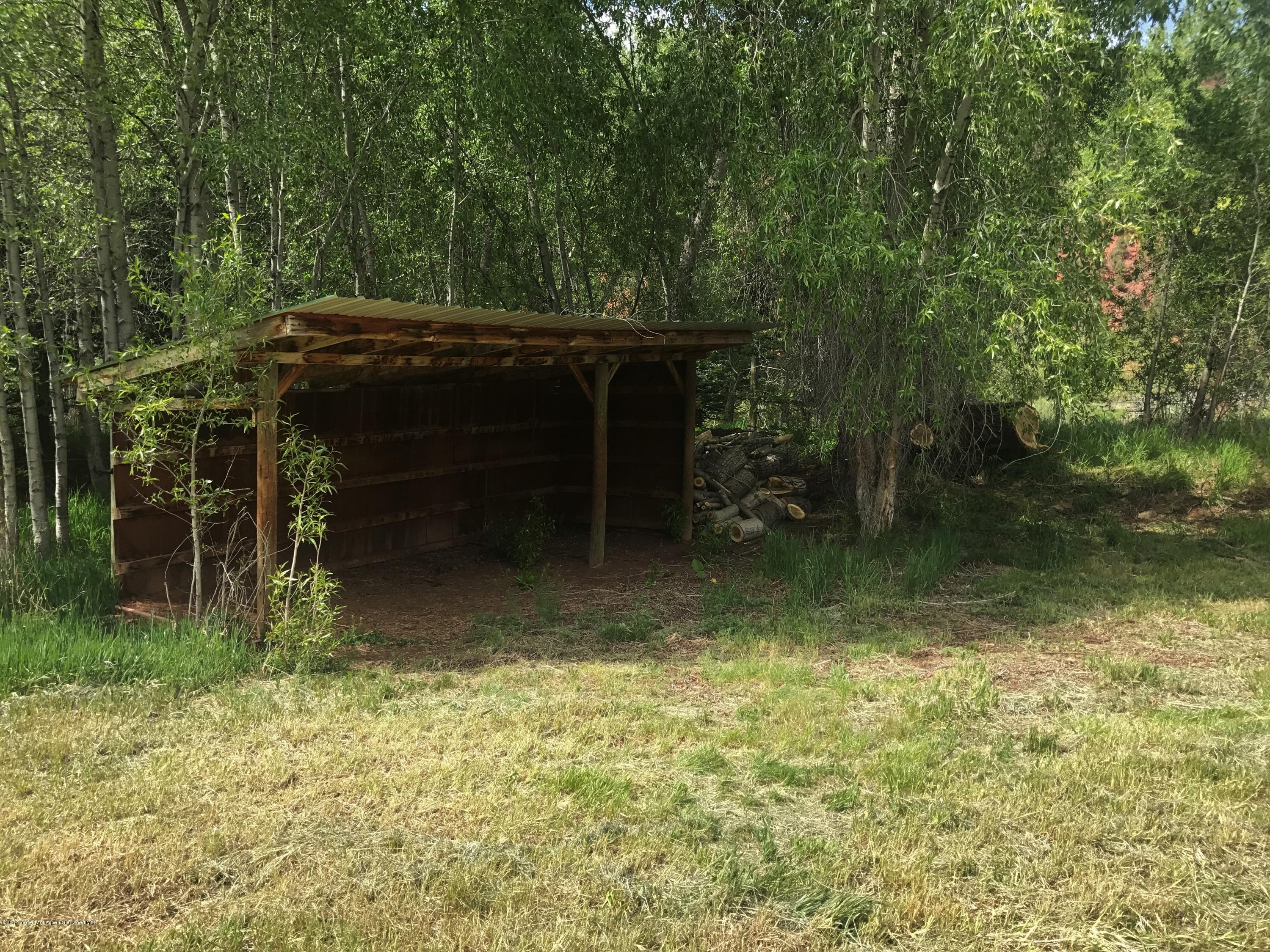 2135 Lower River Road Snowmass, CO 81654 - Photo 8 of 12 10.3 acres shed