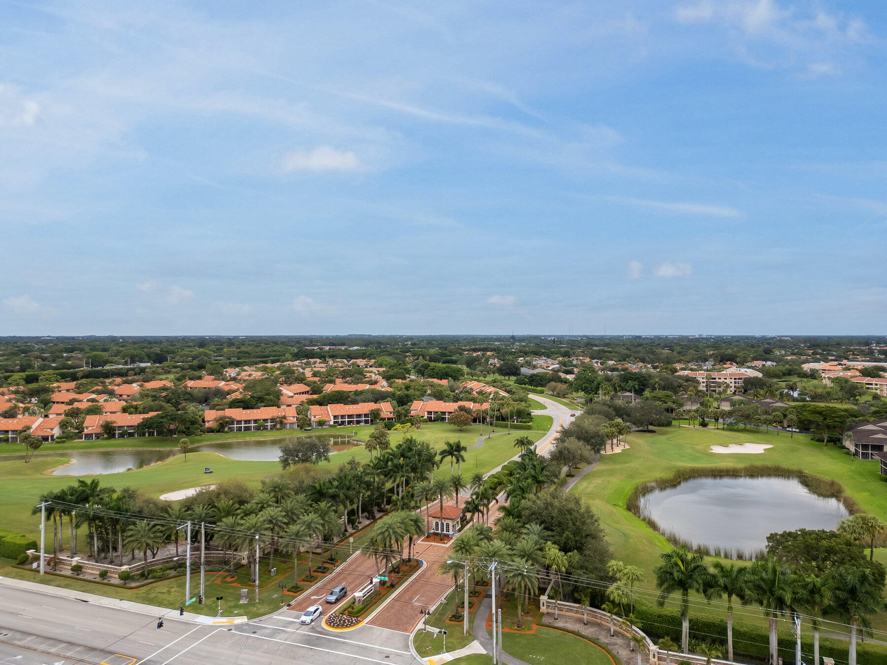 7771 La Mirada Drive Boca Raton, FL 33433 - Photo 34 of 38 an aerial view of residential houses and outdoor space