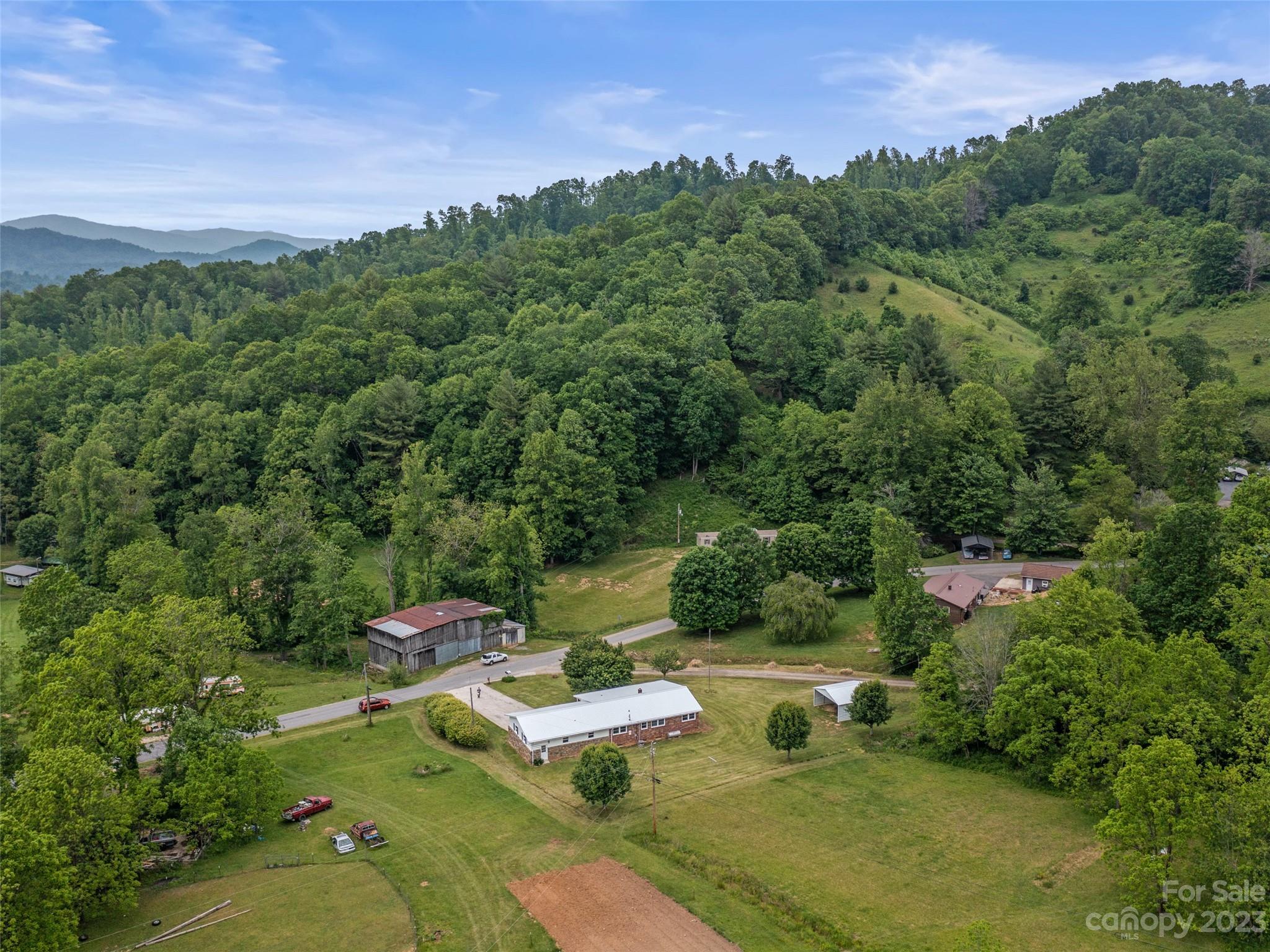 70 Letterman Road Green Mountain, NC 28740 - Photo 3 of 23 a view of yard with green space