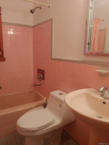 a bathroom with a sink and a toilet