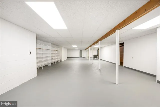 a view of wooden door