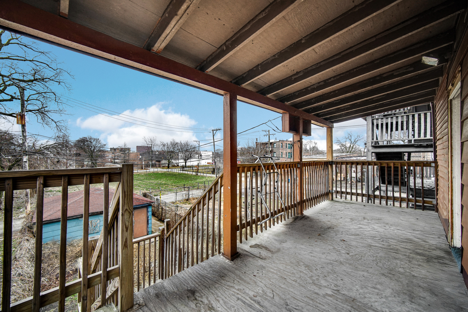 6237 South May Street Chicago, IL 60621 - Photo 12 of 14 a view of a porch