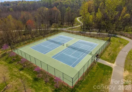a view of a tennis court