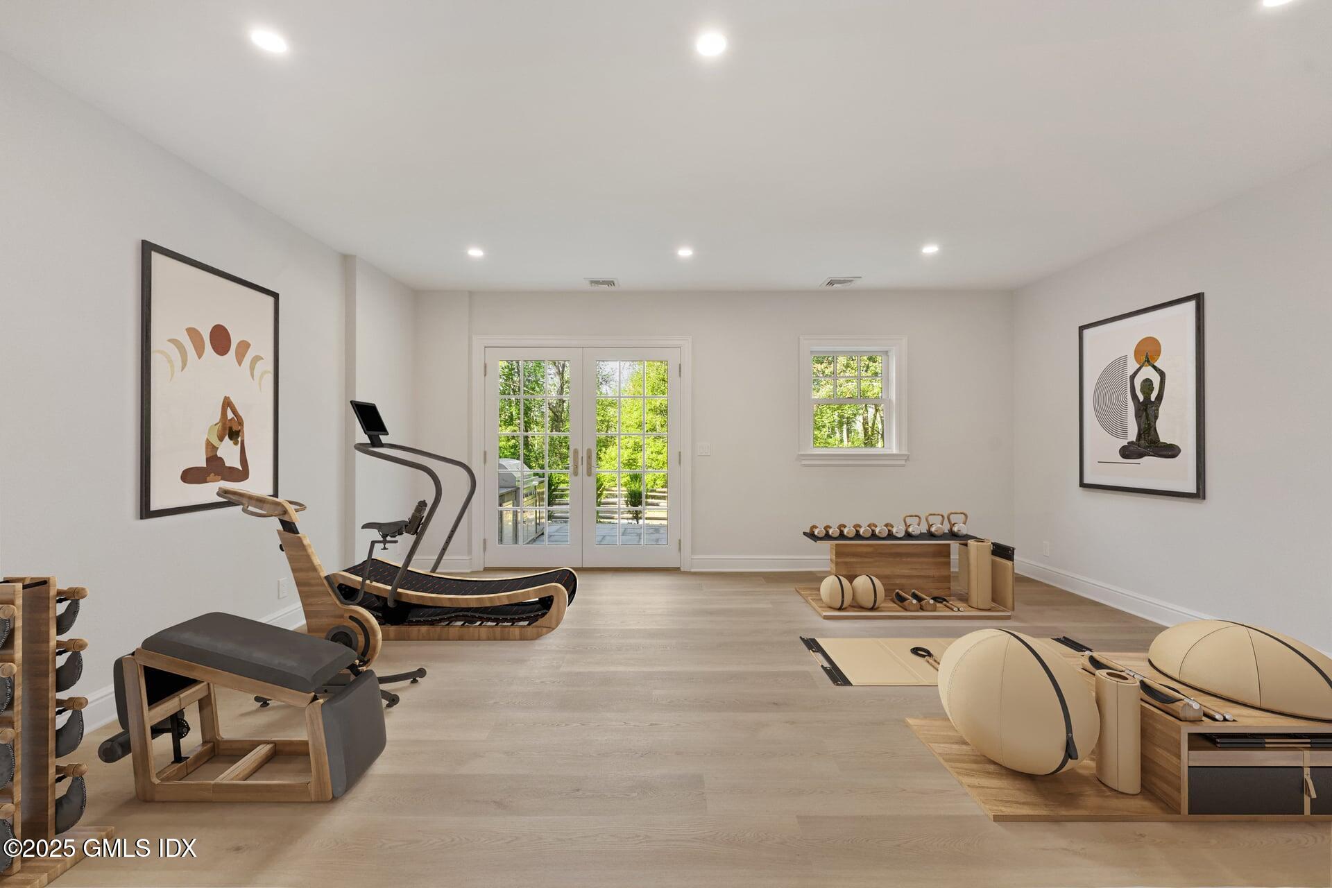 20 Cutler Road Greenwich, CT 06831 - Photo 18 of 25 Exercise Room virtually staged