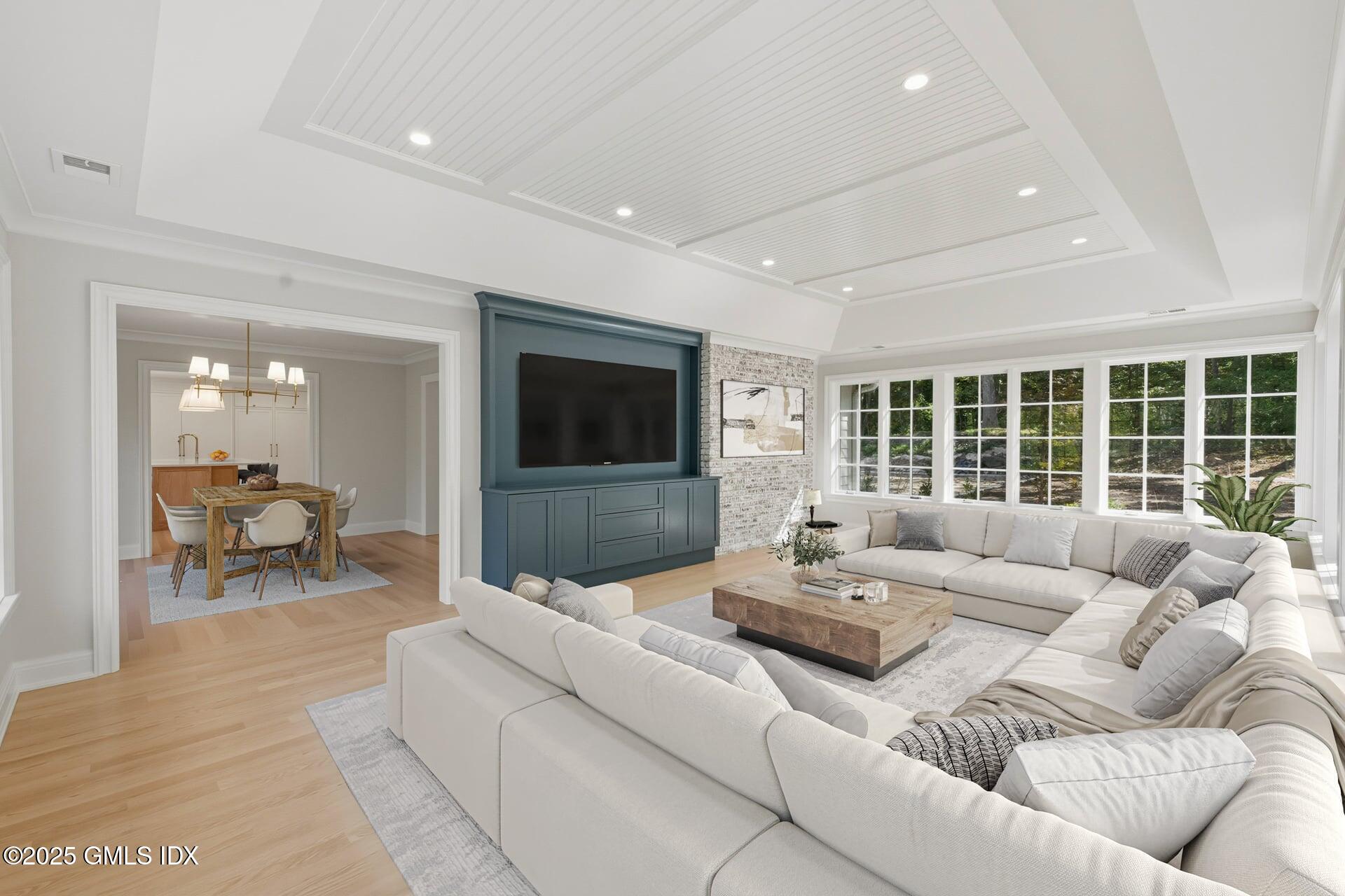 20 Cutler Road Greenwich, CT 06831 - Photo 5 of 25 Family Room virtually staged