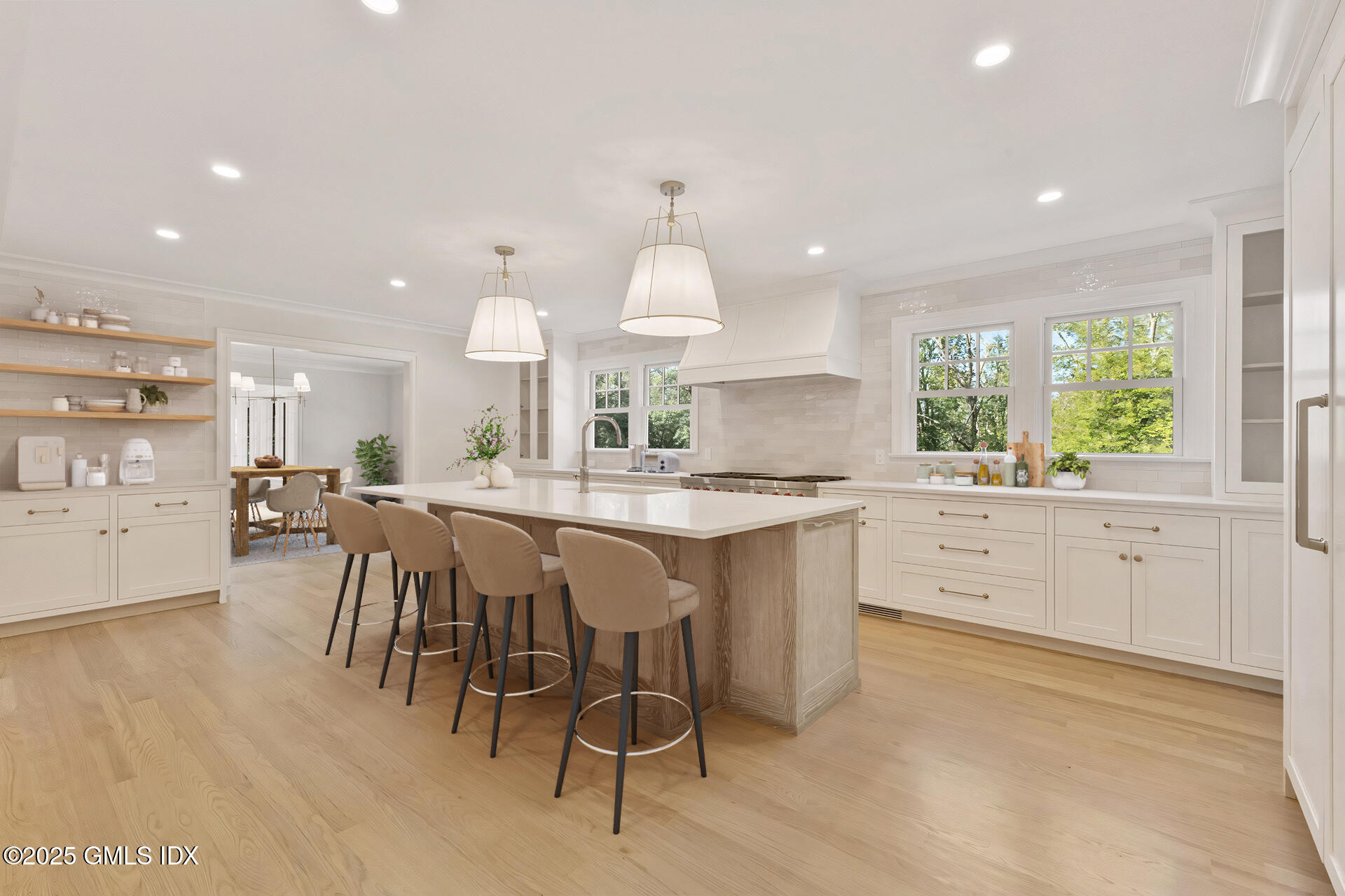 20 Cutler Road Greenwich, CT 06831 - Photo 7 of 25 Handsome new kitchen virtually staged