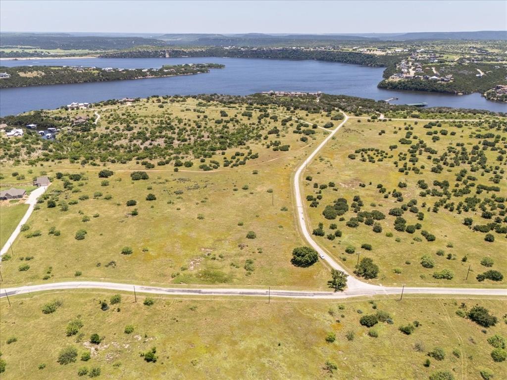 Lot 75 Lake Shore Loop Graford, TX 76449 - Photo 17 of 21 Aerial View of Lot and Lake