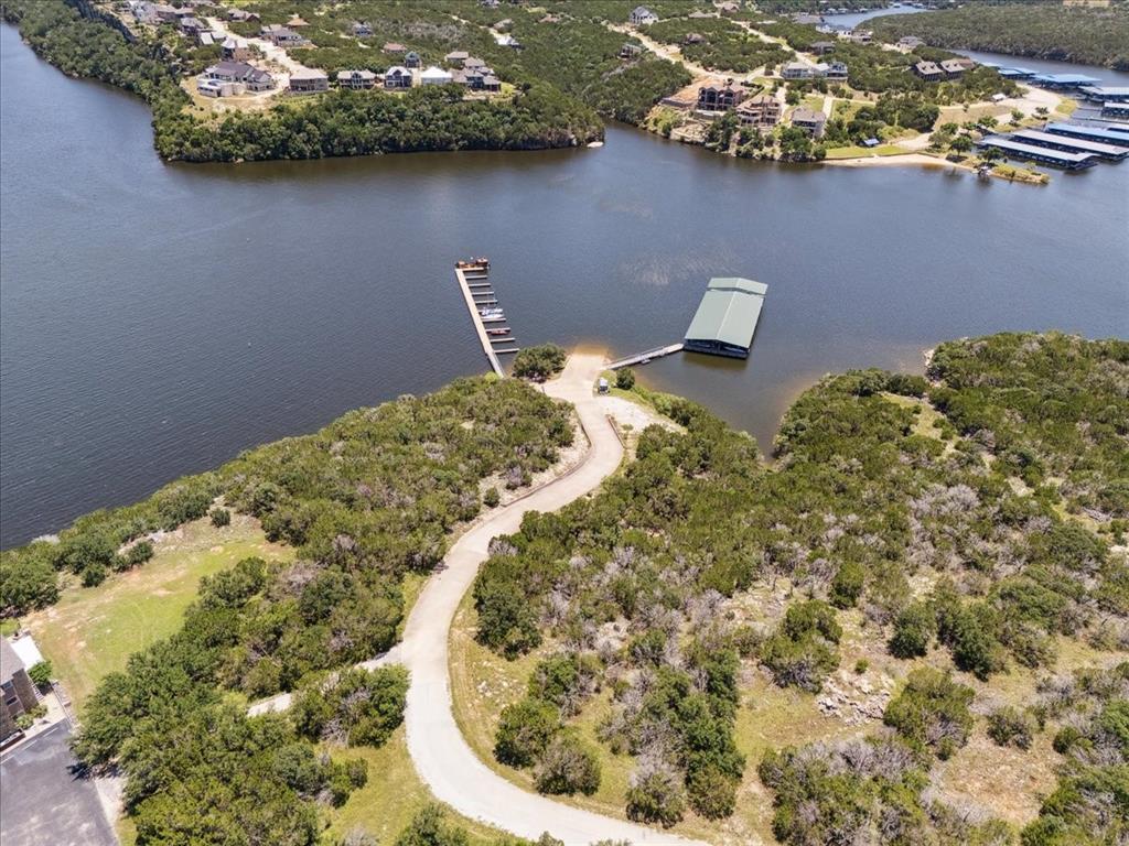 Lot 75 Lake Shore Loop Graford, TX 76449 - Photo 19 of 21 Aerial View of Community Boat Dock