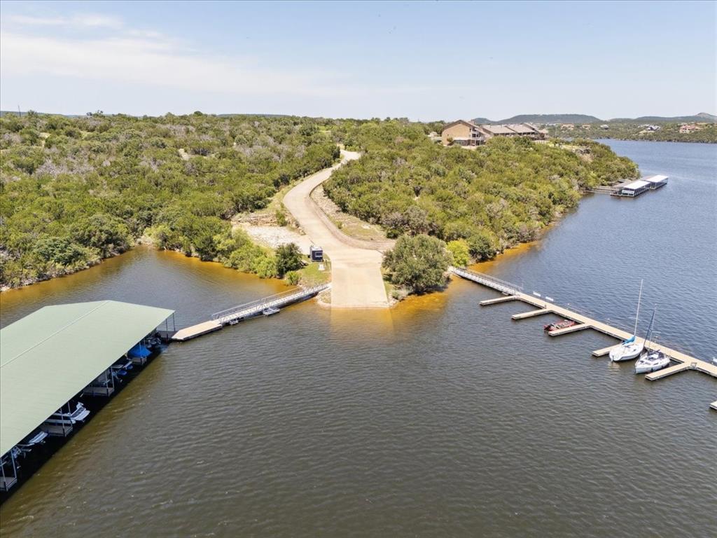 Lot 75 Lake Shore Loop Graford, TX 76449 - Photo 21 of 21 Aerial View of Community Boat Dock