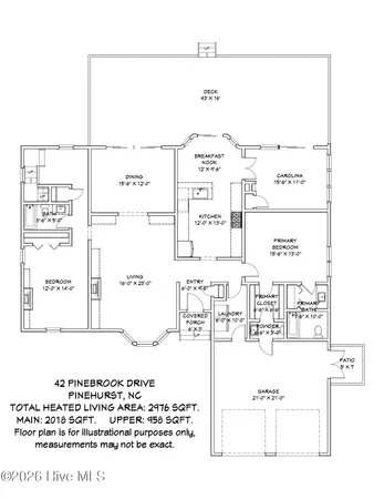 $769,000 | 42 Pinebrook Drive, Pinehurst, NC 28374