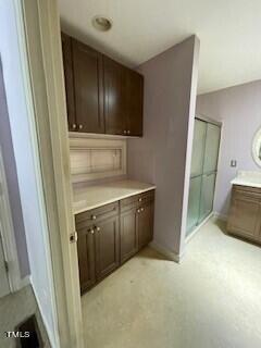 4201 Fowler Ridge Drive Raleigh, NC 27616 - Photo 17 of 27 a bathroom with a sink and a mirror