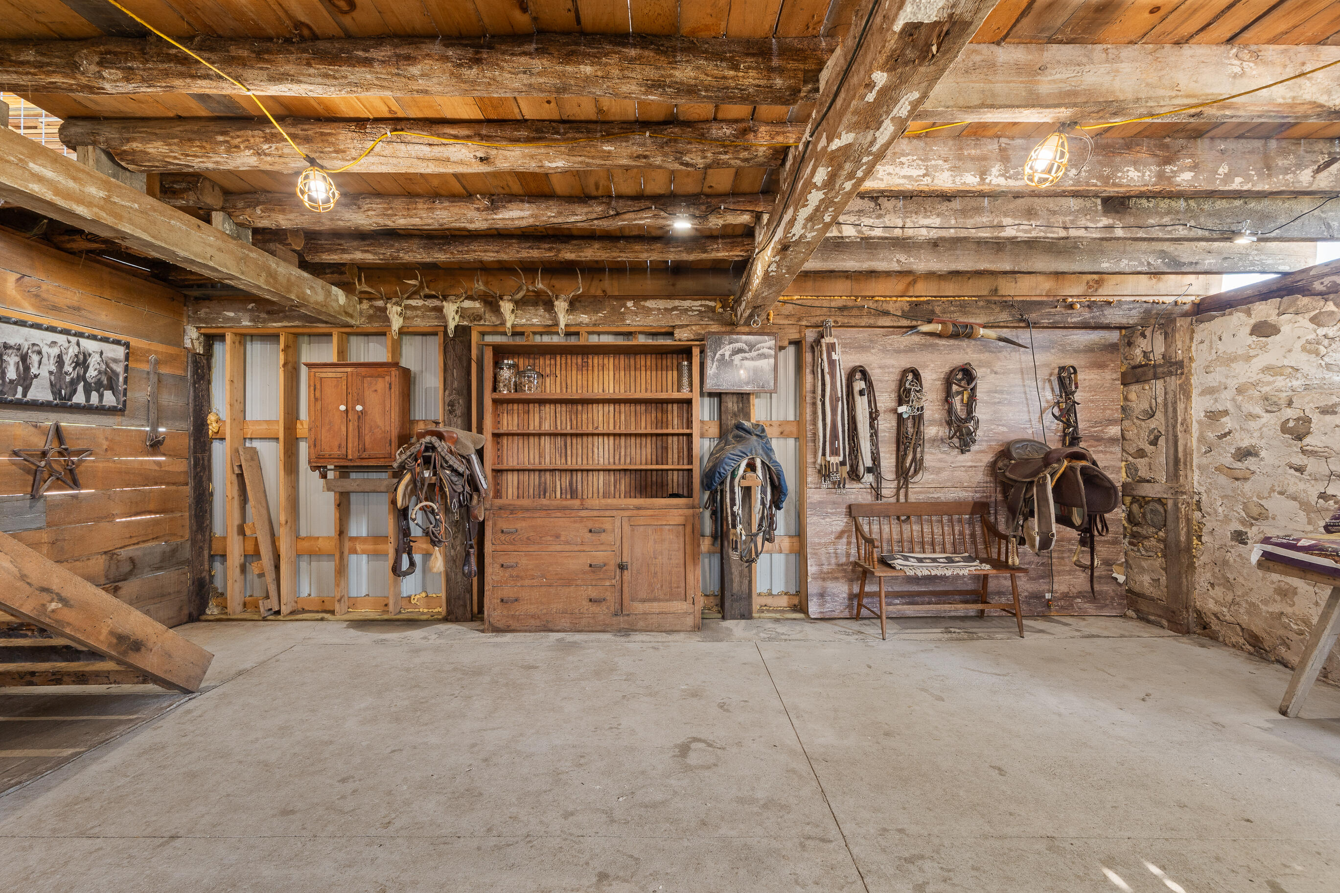 29224 Mt Tom Road Burlington, WI 53105 - Photo 35 of 63 tack and grain room