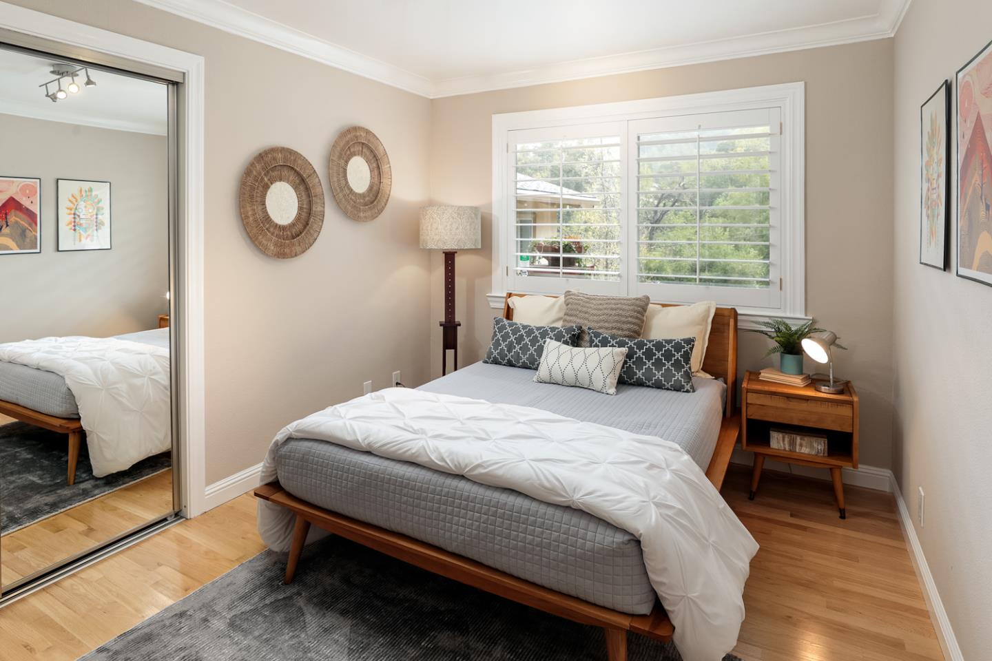 21781 Prospect Road Saratoga, CA 95070 - Photo 20 of 51 a bedroom with a bed and a window