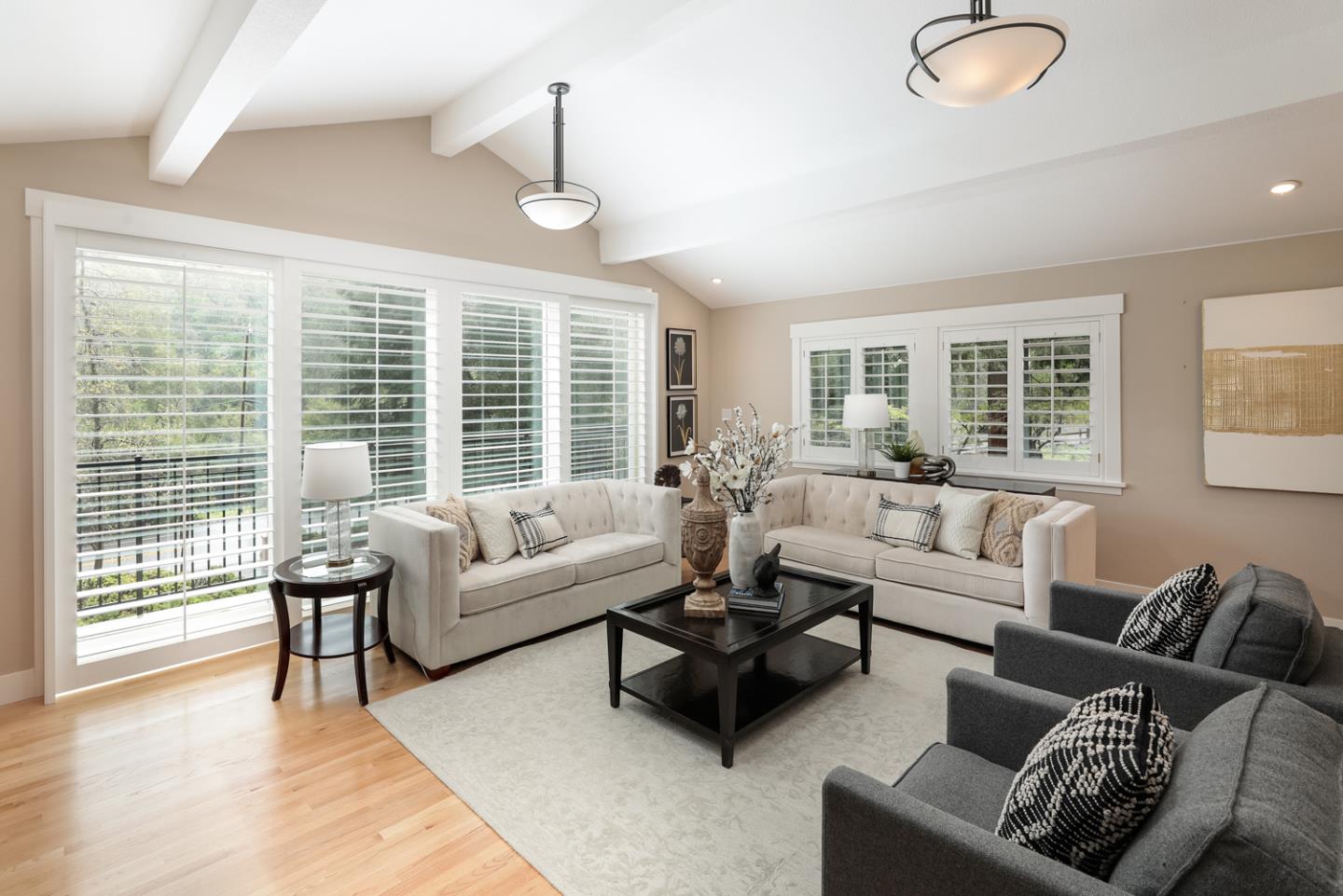 21781 Prospect Road Saratoga, CA 95070 - Photo 10 of 51 a living room with furniture and a large window
