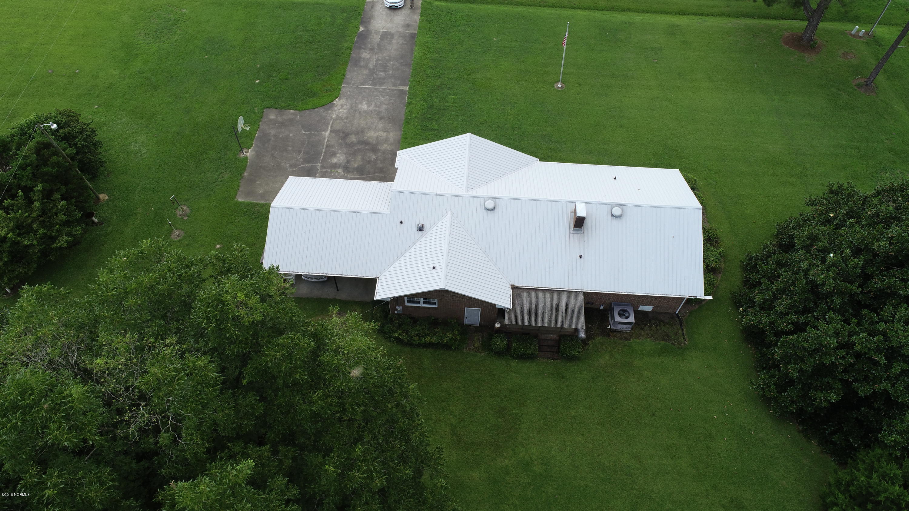 731 Cobb Road Kinston, NC 28501 - Photo 4 of 25 Aerial View-Rear