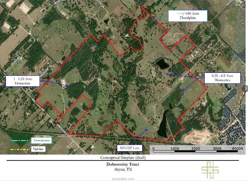 4342 B Dobrovolny Road Bryan, TX 77807 - Photo 3 of 6 Full 635 +/- acre tracts. 328 +/- acre tract is within these boundaries