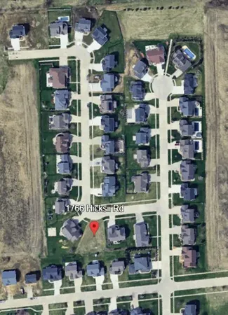 a view of a terrace with yard