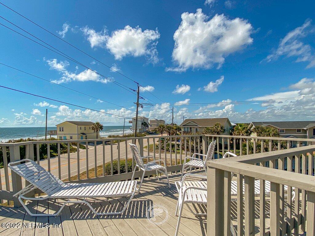 409 Village Drive St. Augustine, FL 32084 - Photo 55 of 75 a view of a balcony with furniture