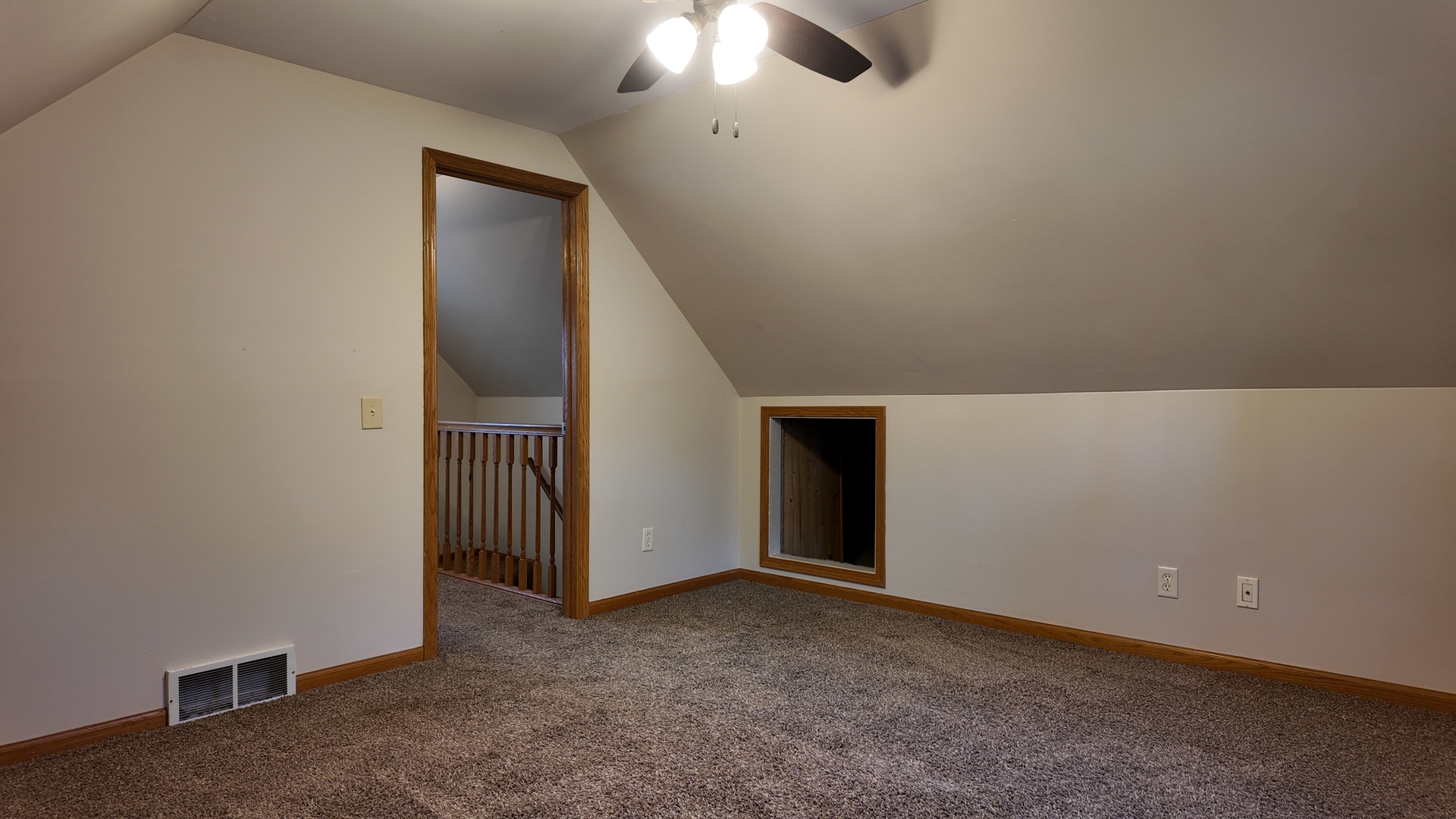 126 Prairie Street Genoa, IL 60135 - Photo 19 of 24 an empty room with a ceiling fan