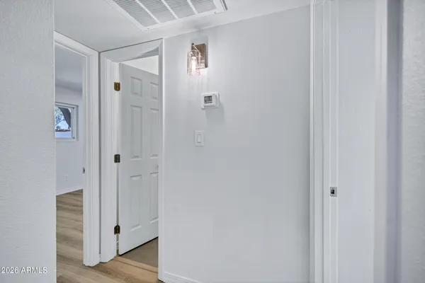 a view of a bathroom with a shower