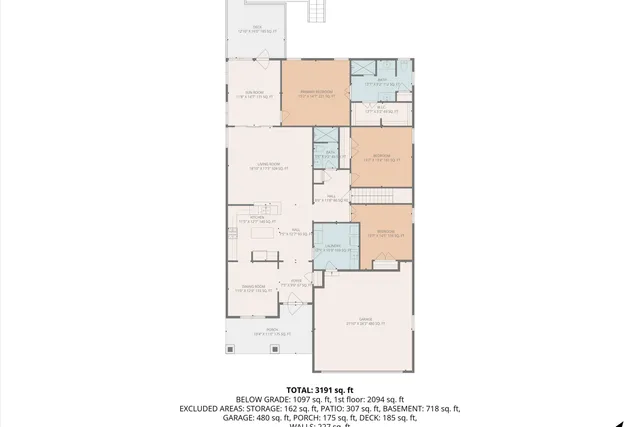 a view of empty room with wooden walls