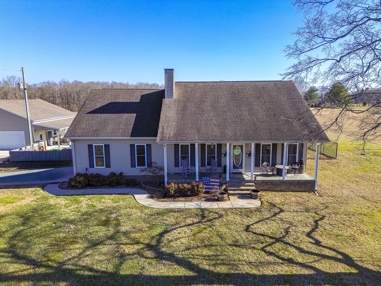 182 Old Camargo Road Fayetteville, TN 37334 - Photo 56 of 59 a front view of a house with a yard