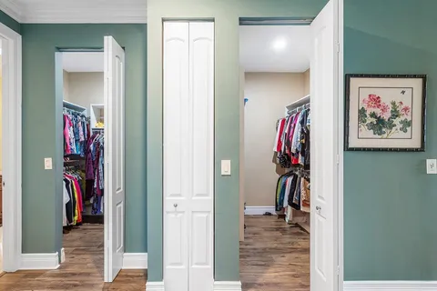 a bathroom with a double vanity sink mirror and double