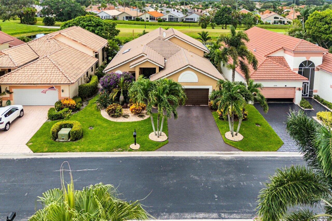 6052 Terra Mere Circle Boynton Beach, FL 33437 - Photo 42 of 52 an aerial view of a house