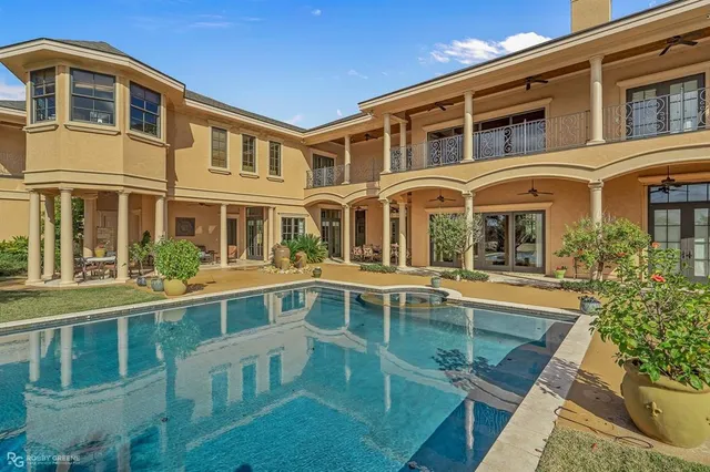 front view of a building with a lot of windows