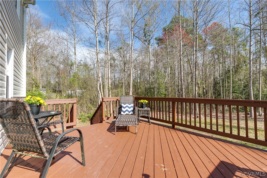 13835 Happy Hill Road Chester, VA 23831 - Photo 27 of 35 a view of balcony with chairs
