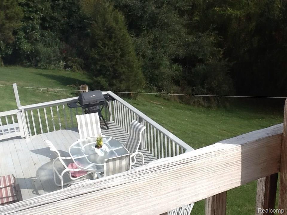 5067 Mason Road Howell, MI 48843 - Photo 42 of 43 view of lower deck from upper deck
