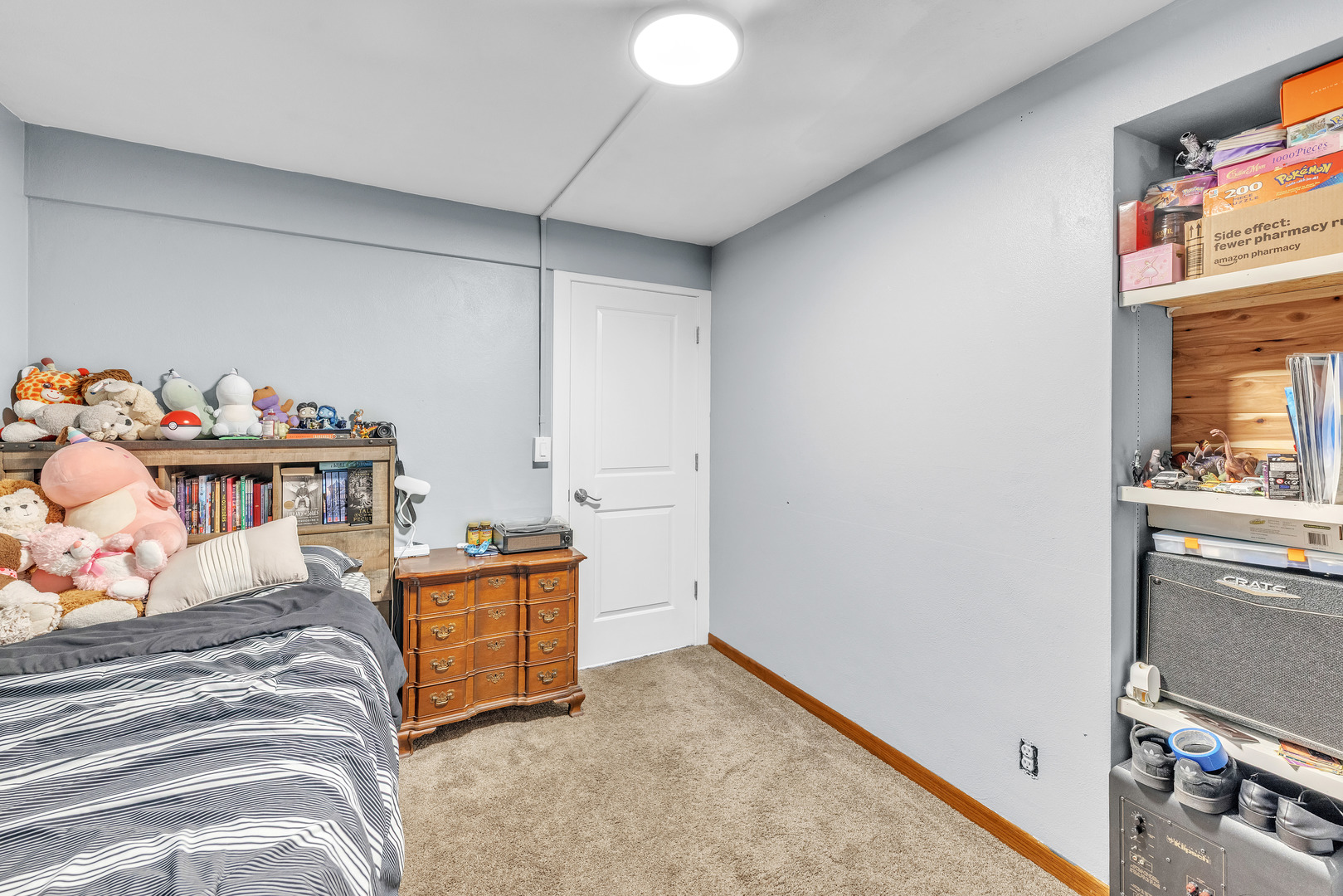 6338 Thicket Lane Cherry Valley, IL 61016 - Photo 30 of 43 a bed room with a bed and a television