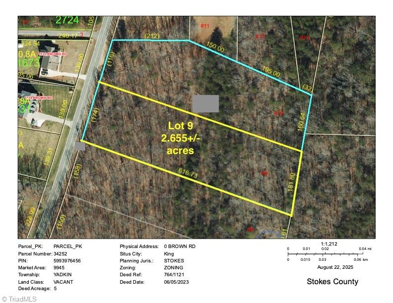 Lot 9 Brown Road King, NC 27021 - Photo 5 of 5 Gallery Image 5