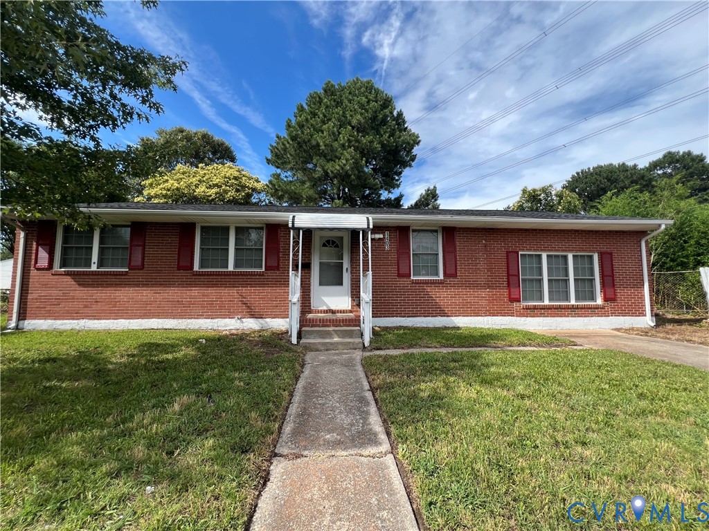 1403 Algona Road Chesapeake, VA 23324 - Photo 1 of 39 Brick exterior residence featuring red decorative