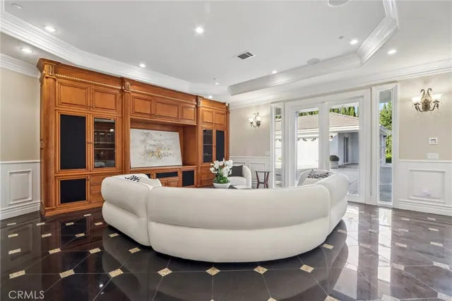 a bathroom with a sink a mirror and a shower