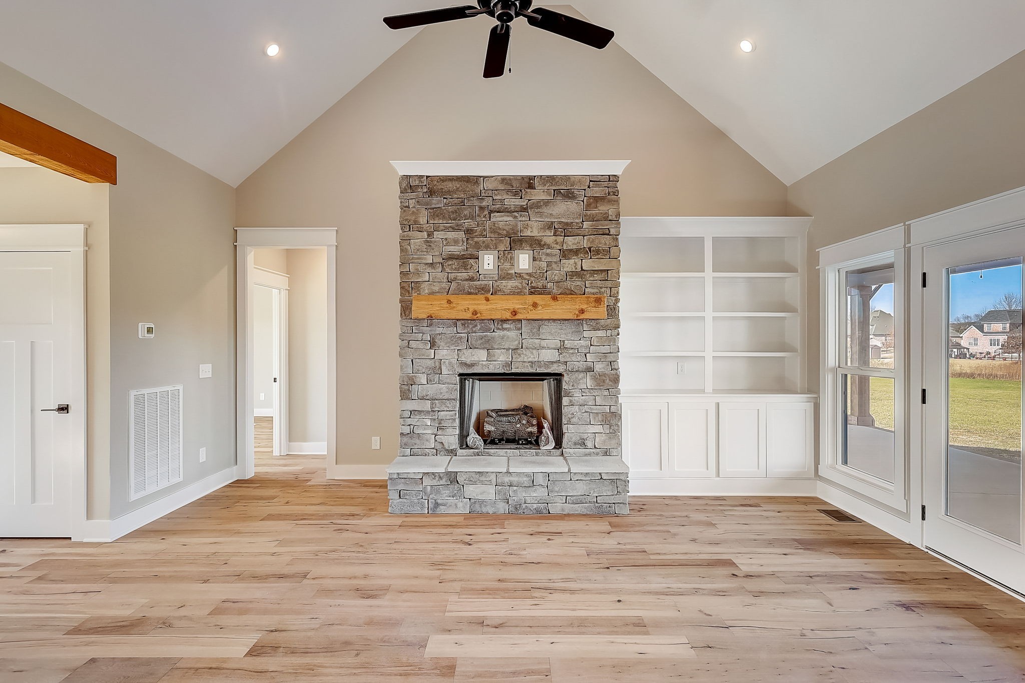 9665 McKee Road Lascassas, TN 37085 - Photo 4 of 15 a view of a livingroom with a fireplace and window