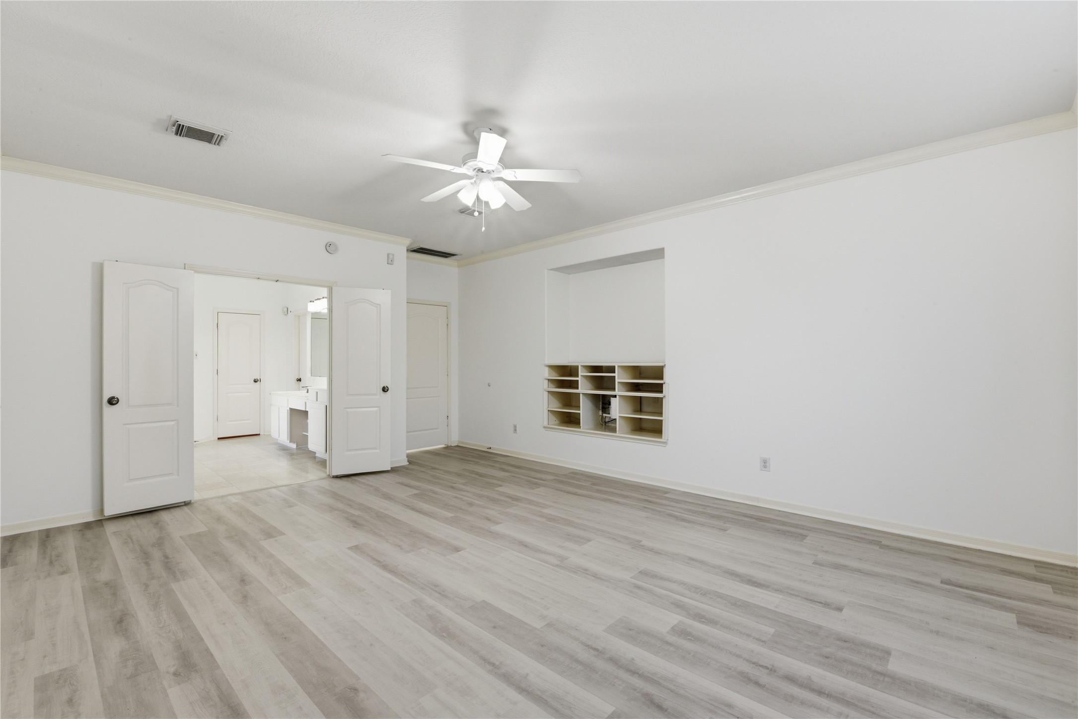16614 Shorecrest Drive Houston, TX 77095 - Photo 21 of 50 wooden floor in an empty room with a window
