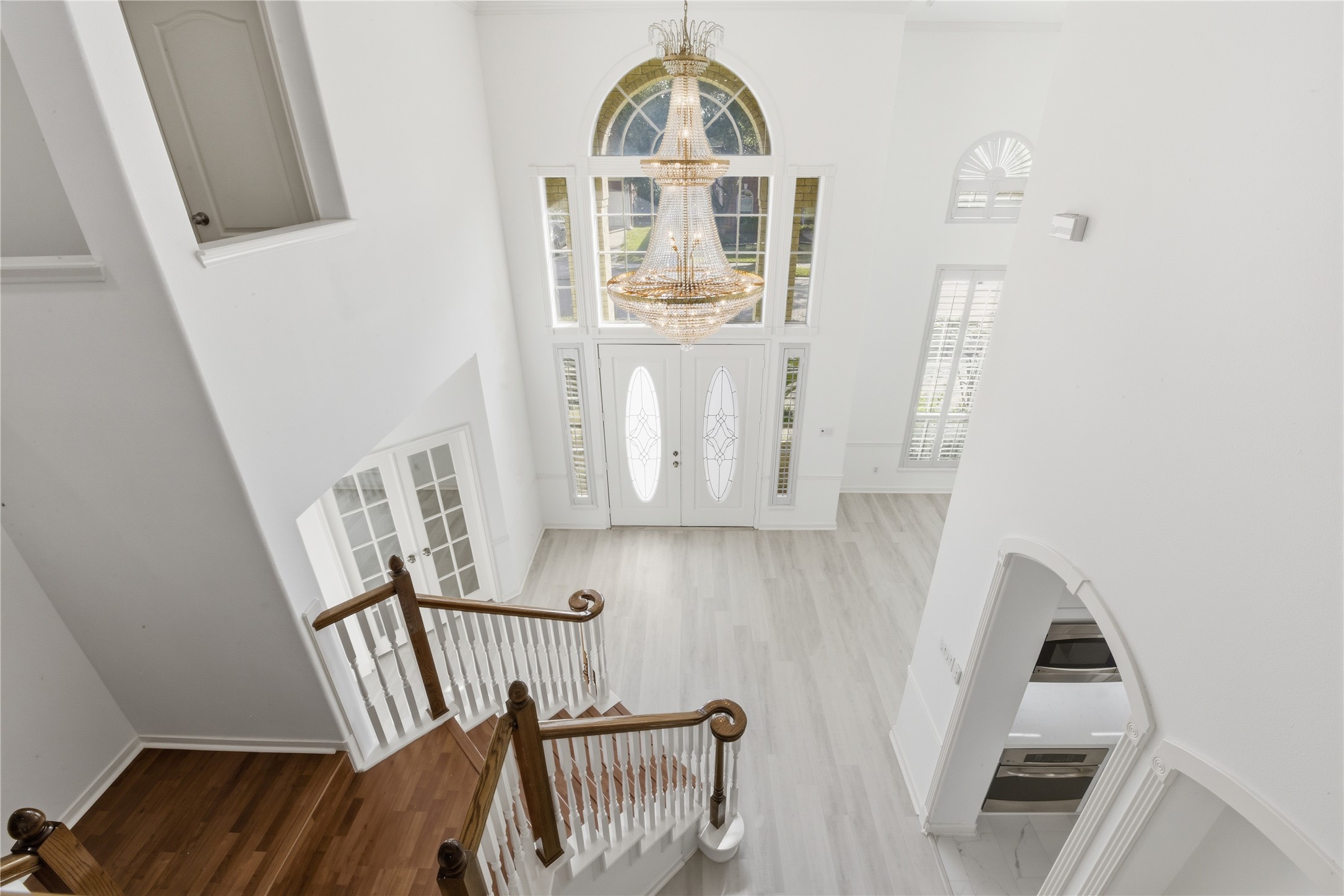 16614 Shorecrest Drive Houston, TX 77095 - Photo 26 of 50 a view of entryway with wooden floor